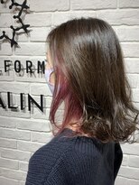 ヘア スパ ビューティー エールフォルム(HAIR SPA BEAUTY YELLFORME)&nbsp;インナーピンクデザイン