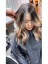 ラフ(LAFF)&nbsp;#黒髪#ボブルフ#ネビージュ#小顔#ワンレン