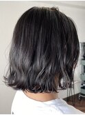 首が綺麗に見えるボブ