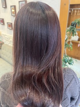 ヘアーアンドメイク エクリ 不動前店(Hair&Make equri) 【目黒美容室】暖色系カラー・レッドブラウンカラー