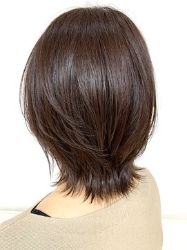 クオリス 上板橋店(QUALIS) 20代30代40代/大人可愛いウルフボブ/ワンカール外ハネ