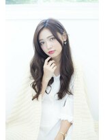 アニスミュゼ(anis musee)&nbsp;【anis musee 苫小牧】センターパート 耳かけ 無造作 ロング☆