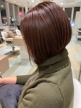 ヘアークラフト アニー 南郷18丁目店(HAIR CRAFT Annie) 前下がりボブ