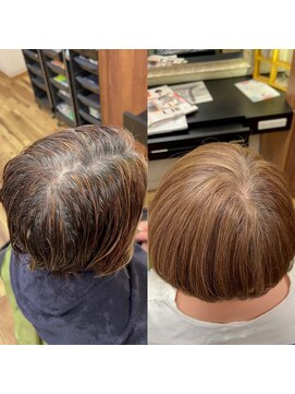 ピッカヘアーデザイン(PICKA hair-design) 白髪ハイライト