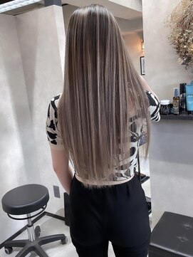 サニー 渋谷(SUNNY) バレイヤージュ、ハイライト、グレージュ、ショコラアッシュ