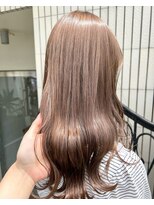 センスヘア(SENSE Hair)&nbsp;ブリーチなし！赤みを抑えたミルクティーベージュ