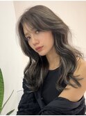小岩ハイライトミルクティーグレージュレイヤーカット
