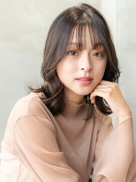 イオ 本厚木(io) 韓国レイヤーくびれ似合わせカットイメチェン小顔ワイドバング