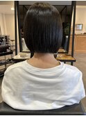20代30代40代小顔切りっぱなし大人ボブ