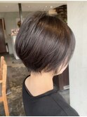 大人ショート/大人ボブ/30代/40代/50代/60代/カラー/白髪染め