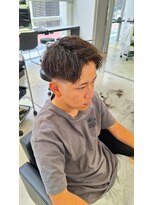 ピースバイラフトーキョウ(V by RAF Tokyo) ツイストパーマ/メンズショート/簡単スタイリング