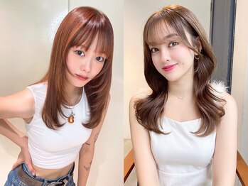 ネクストハラジュク(NEXT HARAJUKU)の写真/「顔周り1cmで印象が変わる」似合わせカットで垢抜けヘア☆[ブリーチなしダブルカラー/髪質改善/縮毛矯正]