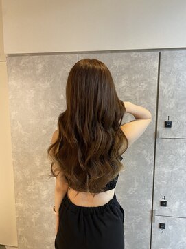ガルボヘアー 名古屋栄店(garbo hair) #名古屋#栄#プルエクステ#インナーカラー#モテ#ブラウン
