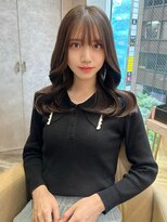 ロンド ルージュ 銀座店(Lond rouge)&nbsp;簡単スタイリングヘアセンターパートゆるふわロングハイレイヤー