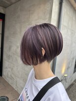 アンディ ニジュウサンド クリエイション(and D 23℃ creation)&nbsp;刈り上げショート/前下がりショート/デザインカラー/ハイライト