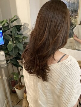 シェノン 赤羽店(CHAINON) 2025人気冬カラーナチュラルブラウンカットカラー赤羽