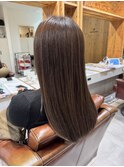 20代30代40代大人可愛い髪質改善カラー艶感ストレート透明感