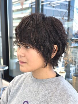 ビューナゴヤ 名駅(VIEW NAGOYA) 前髪カタログ/イメチェンスタイル／ウェーブパーマ/こなれミディ