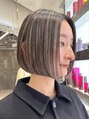 ピークアブー 原宿ハラカド(PEEK-A-BOO)&nbsp;BOB＋ハイライトで立体感をプラス。おすすめです！
