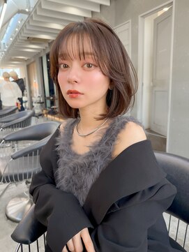 ロンド エスポワール 錦糸町(Lond espoir) ☆グランマッシュ/オリーブグレー/ショート/ヘイリーボブ/前髪