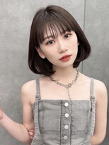 ロンド ブランシュ 錦糸町北口(Lond blanche)&nbsp;メルティカラー似合わせカットウェーブミディアム縮毛矯正韓国