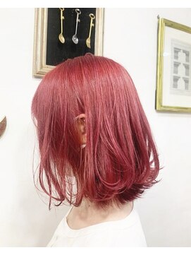 ランプ ヘアー(lamp hair) ベリーピンク/lamp 清水