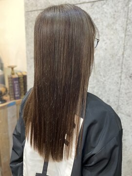 ガーディナ(Gardina) 髪質改善トリートメント ストレート 美髪 オリーブベージュ 20代