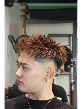スキル(SKILL) 【SKILL】メンズカット/パーマ/ブリーチ/眉毛/フェザーショート