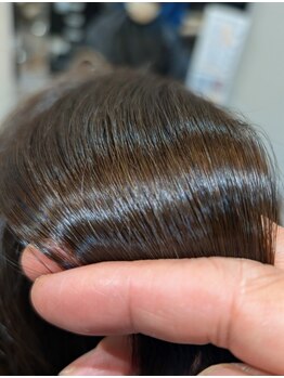 フルーノヘア 八幡駅(Hulu-no.hair)の写真/【八幡駅すぐ】通うたび髪が綺麗になる髪質改善特化サロン★自宅でのケアも丁寧にレクチャーします◎