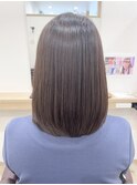 ミディアムボブ/ロング/髪質改善ヘアエステ/ナチュラルブラウン
