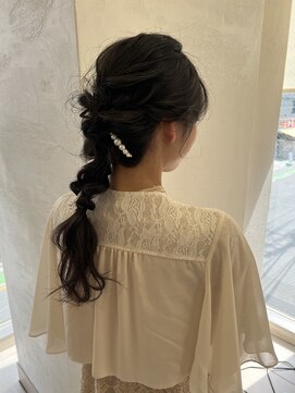 ファーレンピュア(FAHREN PURE) ヘアセット／編みおろし／お呼ばれ／和光市／参列