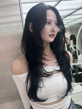 レディアル 渋谷(REDEAL) 韓国ヘア/ブリーチ/暖色カラー/ワンホン【レイヤー/渋谷】