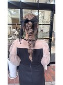 お呼ばれヘアセット／成人式／卒業式