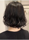 取れないボブパーマ♪