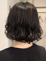 アピッシュ(apish 並木通り)&nbsp;取れないボブパーマ♪