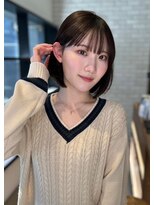 メゾンドムニ 恵比寿(Maison de MUNi)&nbsp;前髪ありのボブ