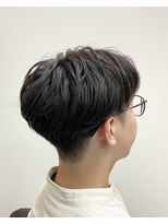 ジョイボックス 元今里店(JOYBOX)&nbsp;センターパート×ニュアンスパーマ