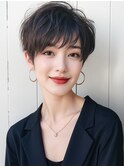 【NOA】大人ハンサムショート黒髪