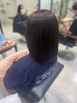 ケンジ 南林間(KENJE) 透明感×艶髪×アッシュベージュカラー【南林間】