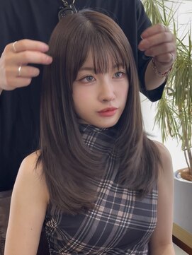 コート 表参道(Cote) 美髪レイヤーカット/顔まわりレイヤー/くびれミディアムレイヤー