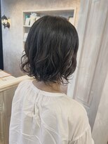 キャアリー(Caary)&nbsp;福山美容室caary 髪質改善デジパ透明感ボブパーマイルミナカラー