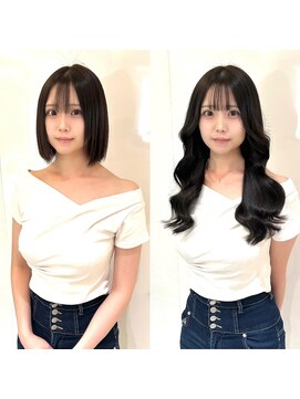 リゼル シブヤ(RISEL SHIBUYA) シールエクステ80~90本!