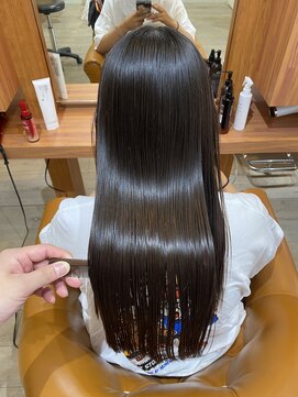 ソワン ドゥ ブレス エルネ 立花店(soin de brace elne) 髪質改善/縮毛矯正/酸性ストレート/ストレート/ロングヘア