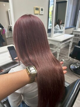 アフィナー(Afinar) 【横浜/横浜駅】艶感ラベンダーブラウン