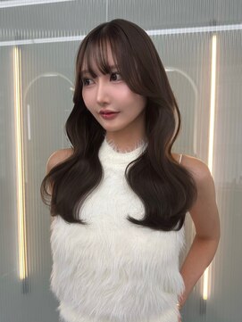 ボタン ハカタ(VOTAN hakata) @votan_juri/顔周りカット/ベージュカラー/韓国ヘア