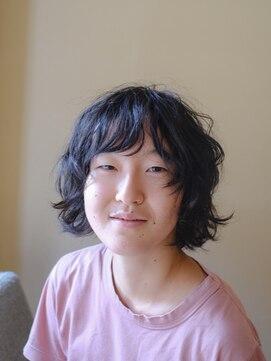 ザズー 髪と図書(zazou) ソフトカールウルフ