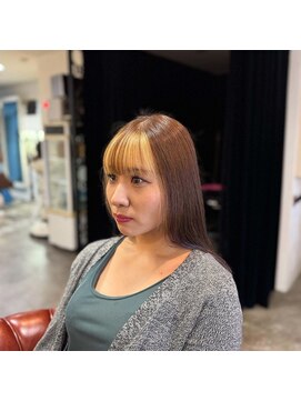 ホーミー(Homie) 【ポイントブリーチ】抜きっぱなしインナーカラー