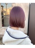 可児市/ツヤ透明感カラーベージュカラーブリーチハイライト