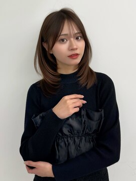 アマトウキョウスマートサロン(AMA TOKYO×Smart Salon) くびれレイヤー/顔まわりカット/レイヤーカット/小顔ヘア