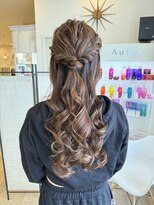 ルシードスタイル　ムースユイット(LUCIDO STYLE mousse8)&nbsp;どんなシーンにもオススメ！ハーフアップ